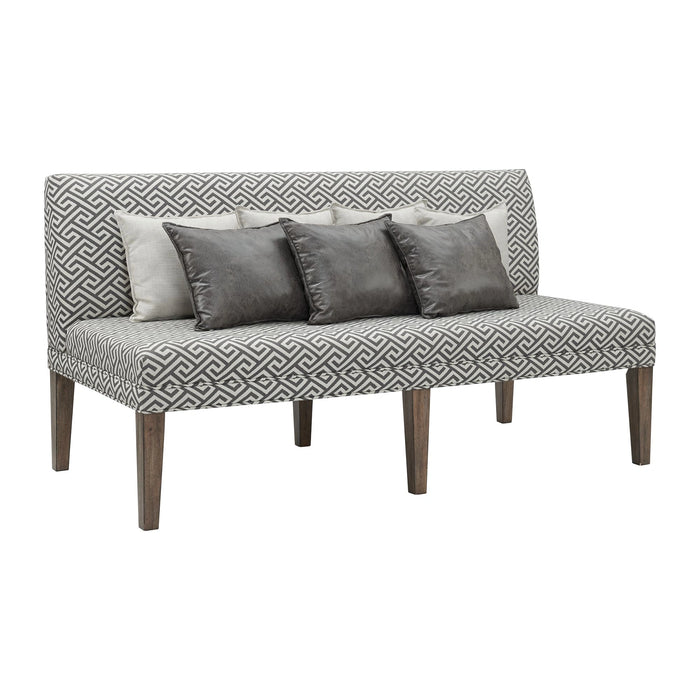Gramercy 6PC Dining Set-Table, Four Chairs and Settee