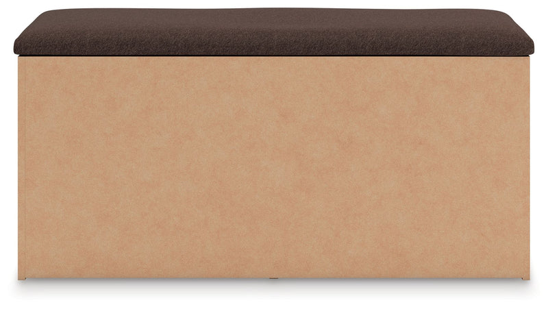 Kinlanni - Bedroom Upholstered Storage Bench - Tan / Brown