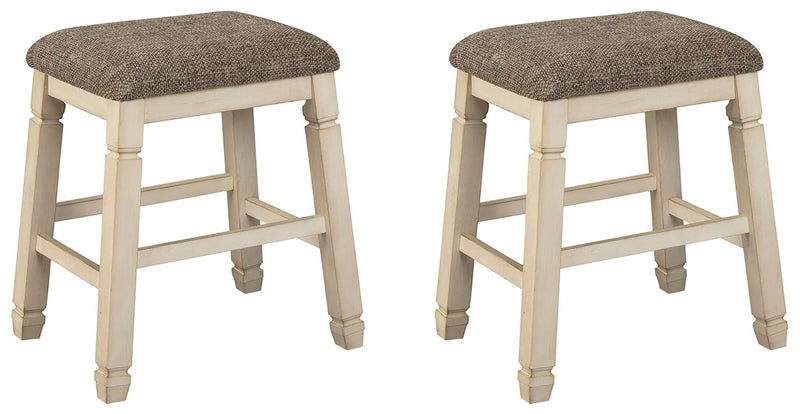 Bolanburg - Upholstered Stool (Set of 2) - Beige