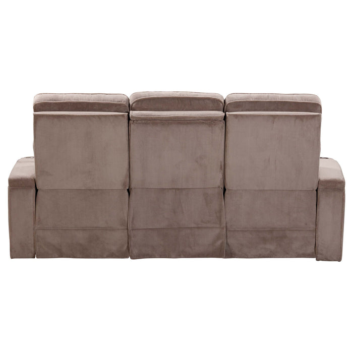 Equinox - Power Reclining Sofa With Drop Down Table