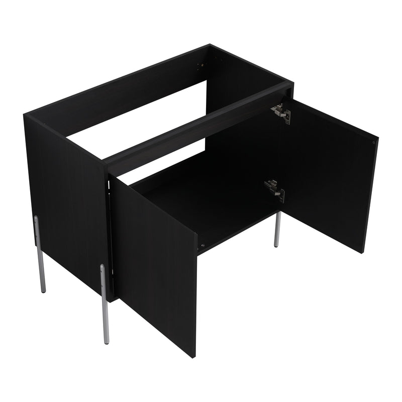 Freestanding Bathroom Vanity & Soft Close Cabinet Doors