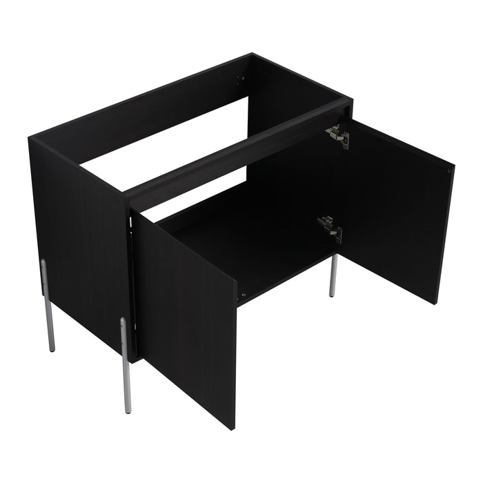 Freestanding Bathroom Vanity & Soft Close Cabinet Doors