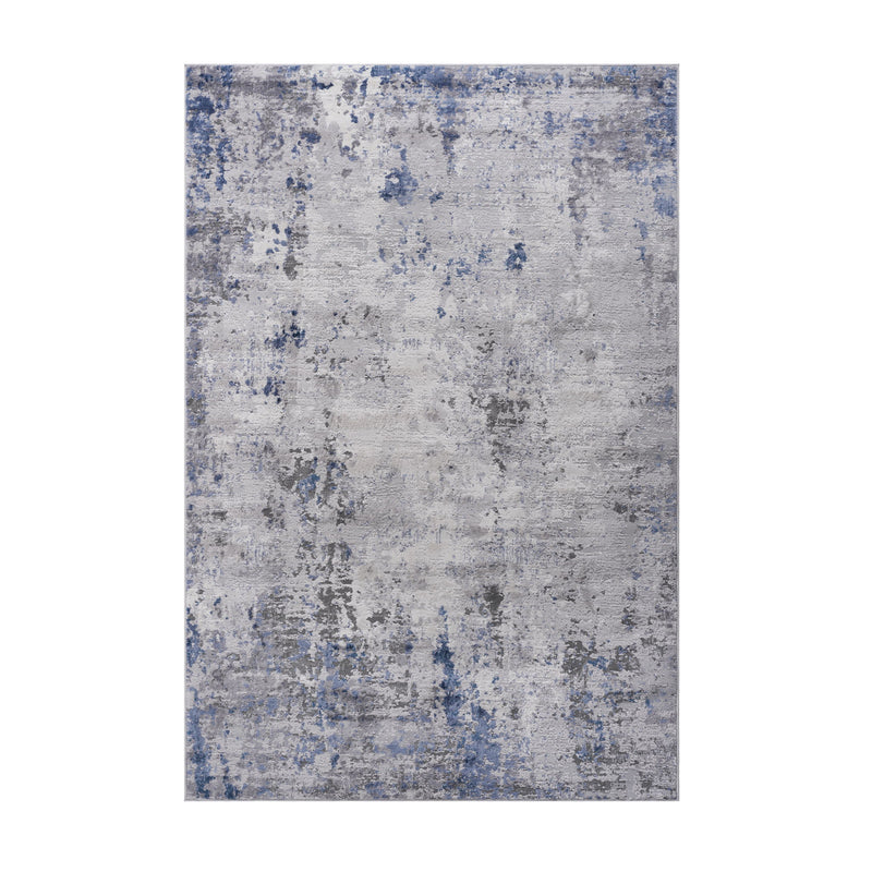 Marfi - 6' X 9' Abstract Area Rug - Silver