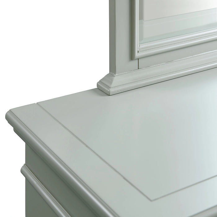 Slater 9-Drawer Dressser with Mirror