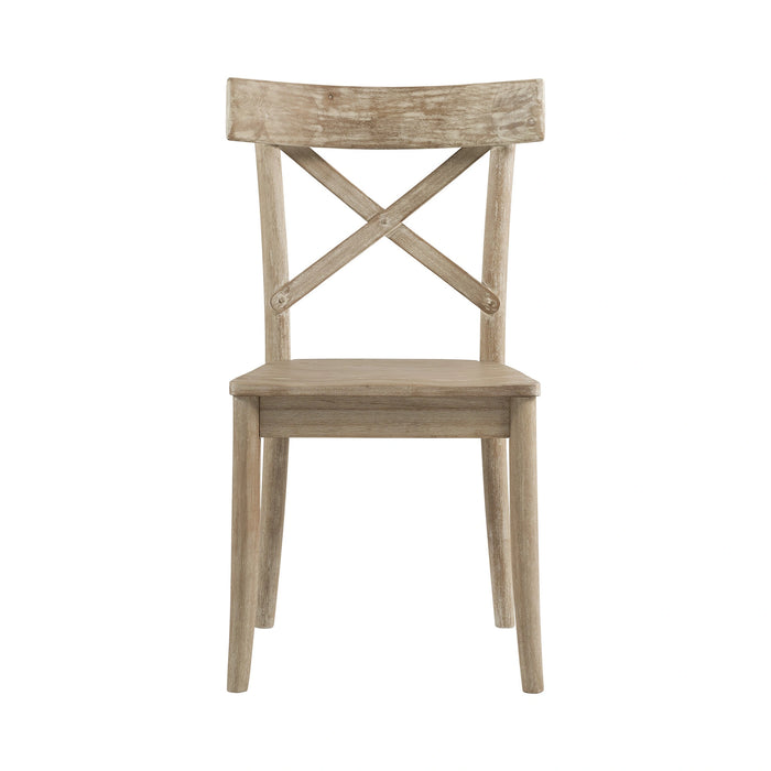 (D680-41) Callista- Side Chair (2/Ctn)- Beach