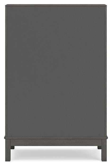 Mazing - Five Drawer Chest - Gray