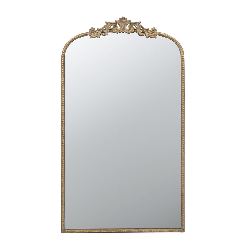 Arch Mirror, Baroque Inspired Wall Decor For Bathroom, Bedroom, Living Room