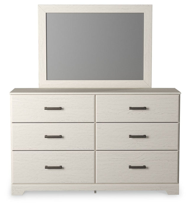Stelsie - Dresser, Mirror - White