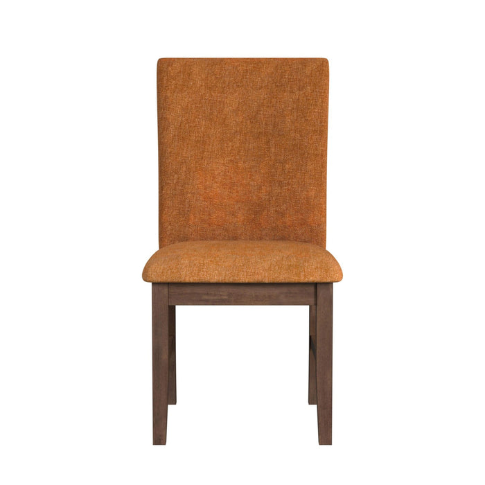 Santa Barbara Dining Side Chair with Fabric in Walnut (2 Per Carton)