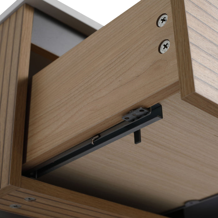 Wall Mounted Bathroom Vanity & 1 Soft Close Drawer (Excluding Sink)