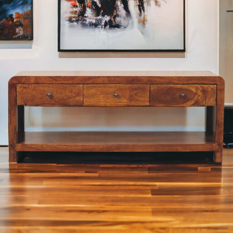Aspen - Media Unit - Chestnut