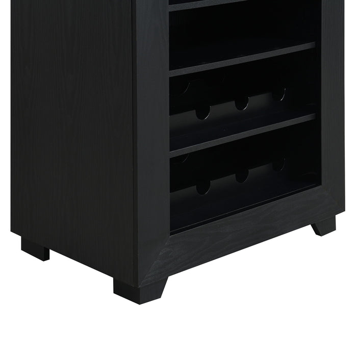 Hurricanes - Dartboard Cabinet With Speaker And LED - Black