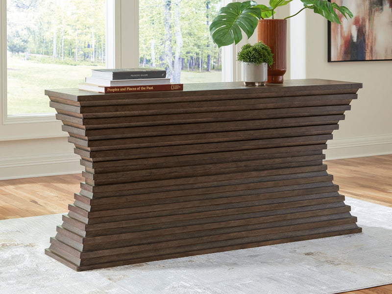 Hannodream - Sofa Table - Warm Brown