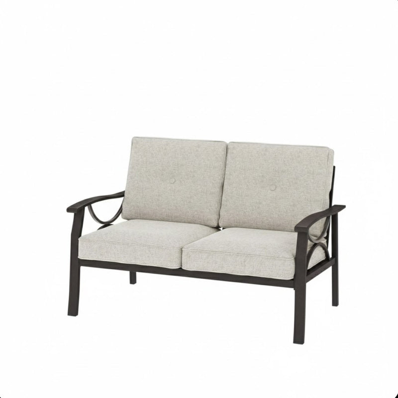 All-Weather Loveseat 2 Seats Sofa With Cushions