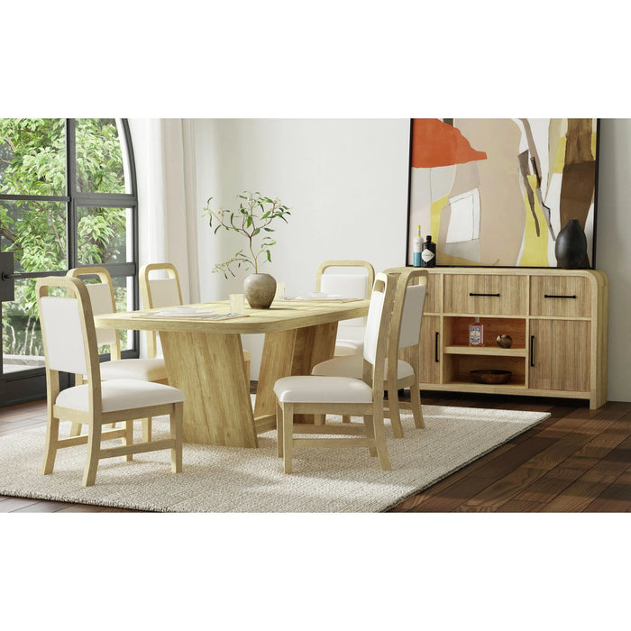 Ridgemont Rectangular Dining Table in Natural