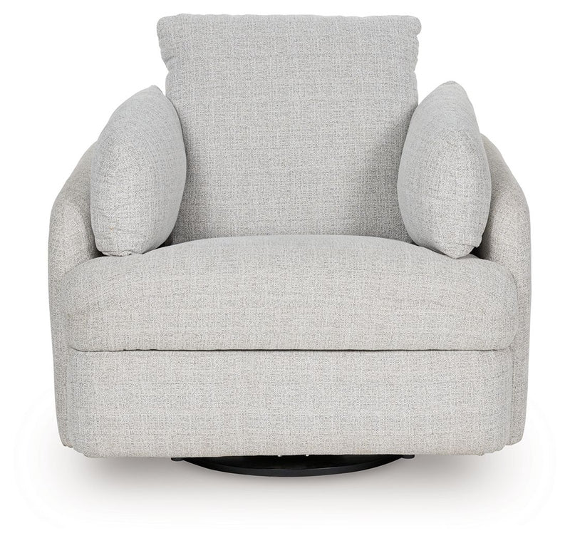 Alainmont Next-Gen Nuvella - Swivel Power Recliner - Stone