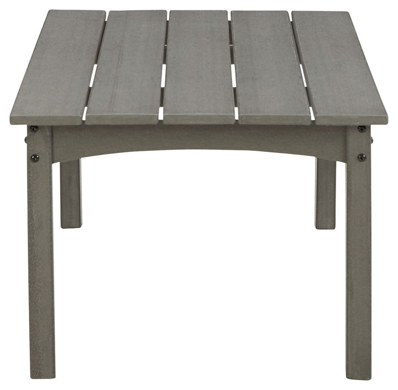 Visola - Rectangular Cocktail Table - Gray
