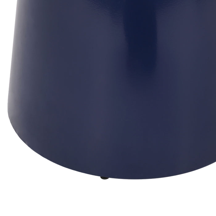 Outdoor Modern Metal End Large Table