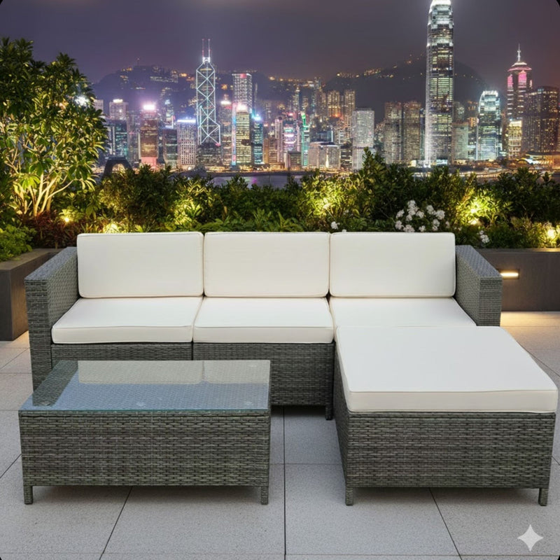Modern Patio Set With Coffee Table