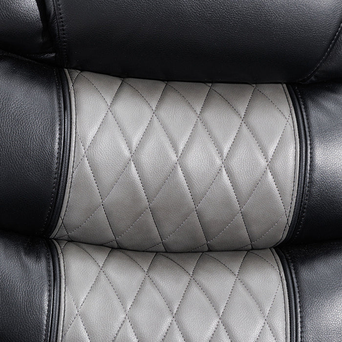Nikko - Console Loveseat With Dual Recliners