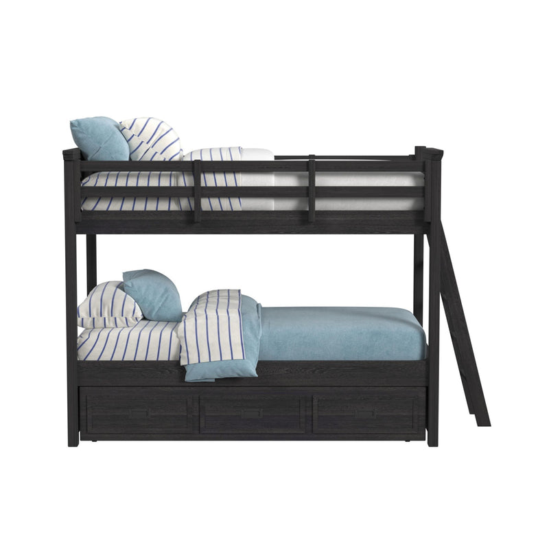 Hampton Kids - Bunk With Ladder And Trundle