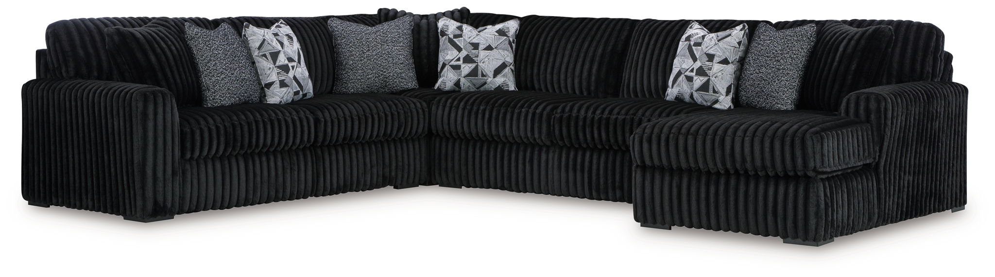 Midnight-Madness - 6 Piece Sectional