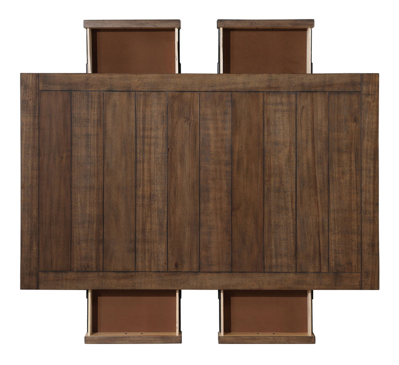 Joanna - 4 Drawer Dining Table - Brown