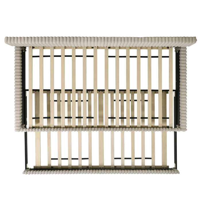Arden - Twin Daybed With Trundle - Corduroy Beige