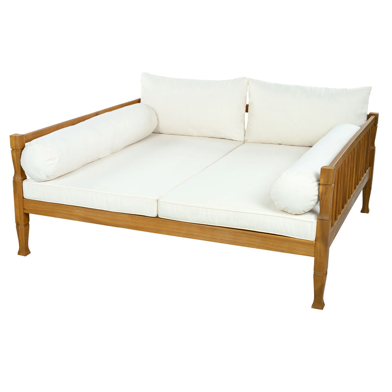 Outdoor Sofa Bed, 2 In 1 Patio Daybed For Backyard