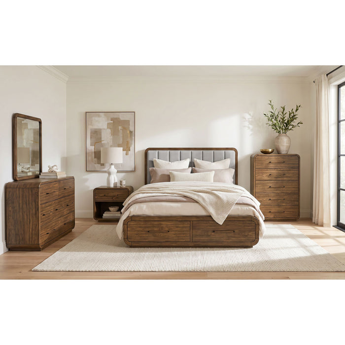 Glinda - Nightstand With USBC - Brown