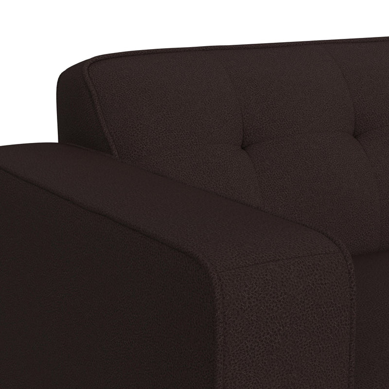 Destiny - Loveseat With Wood Front