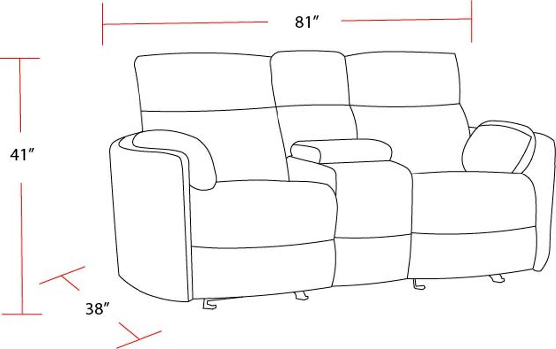 Radius - Power Reclining Sofa Set