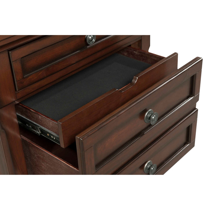 Kingston - Nightstand With Power - Walnut