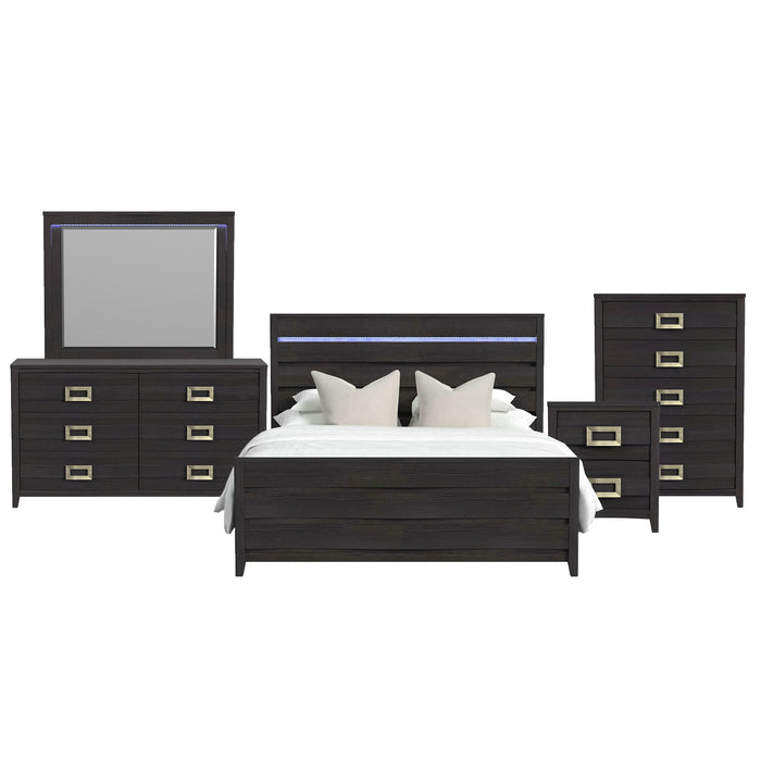 Tobias - Bedroom Set With LED