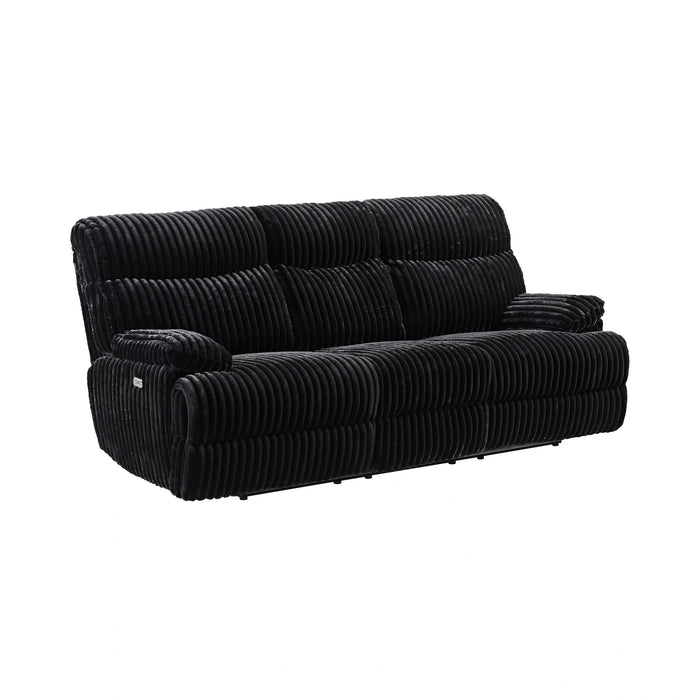 Admiral Living Room Set in Masis Black