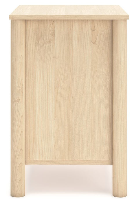 Cabinella - Two Drawer Night Stand - Tan