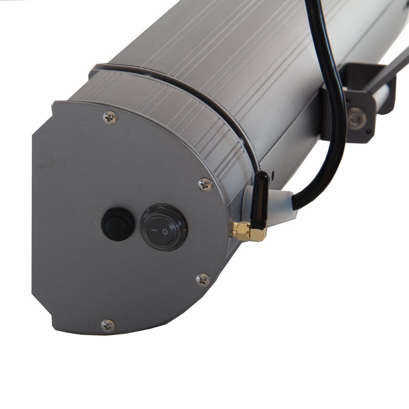 Smart Electric Patio Heater, Gunmetal Gray