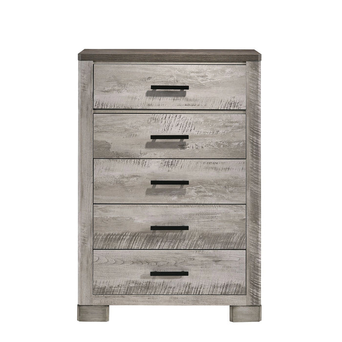 Millers Cove Chest Two-Tone Grey (Sturdy)