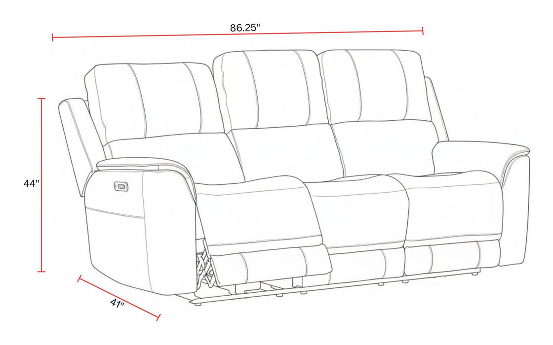 Easton - Zero Gravity Power Reclining Sofa P3