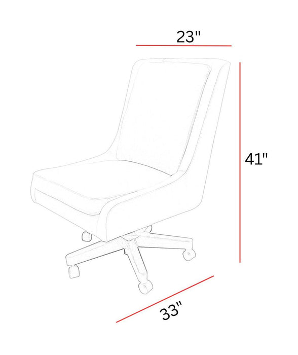 Dc#131 - Desk Chair - Lotus Cream