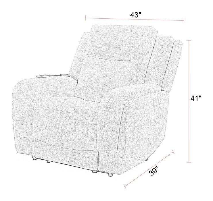 Penfield - Power Zero Gravity Recliner With Heat And Massage