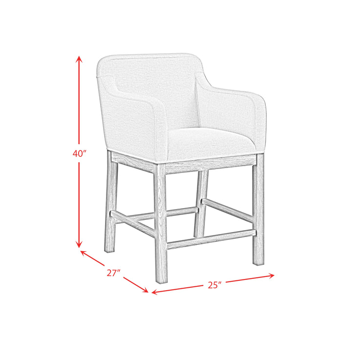 Glinda Dining Set in Brown