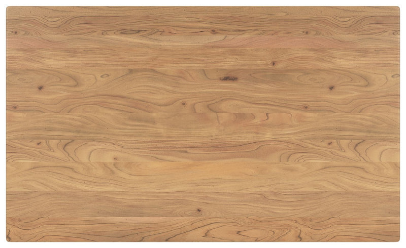 Gretlynn - Rectangular Dining Room Table - Black / Natural