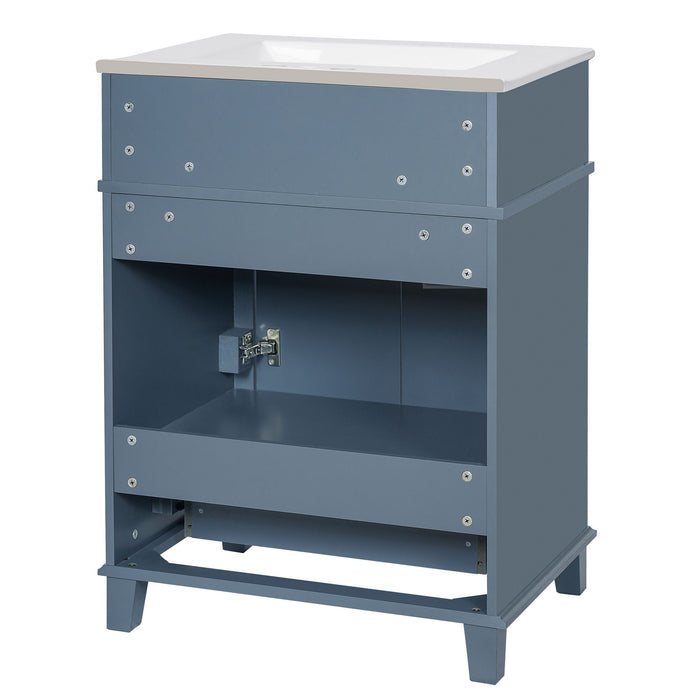 Bathroom Vanity With Sink, Storage Cabinet
