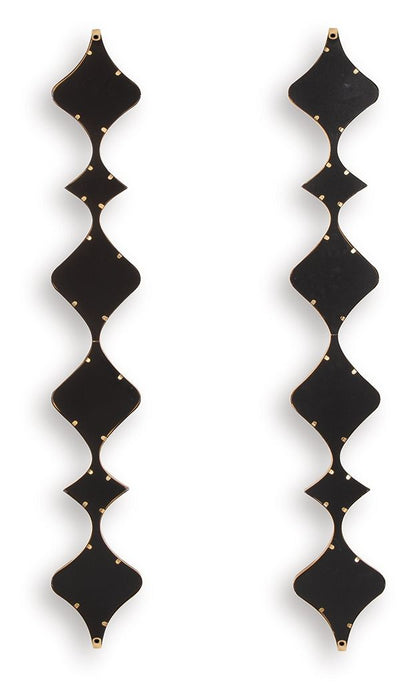 Harriswood - Accent Mirror Set (Set of 2) - Gold Finish