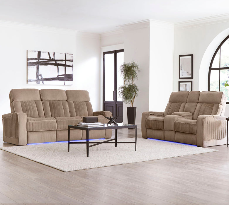 Equinox - Power Console Loveseat