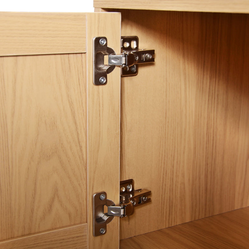 TV Stand, Media Console With Cable Management