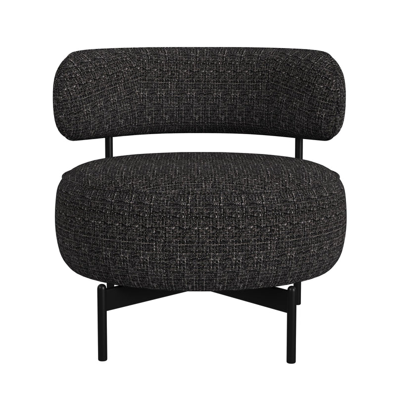 Antonia - Swivel Chair - Heron Black