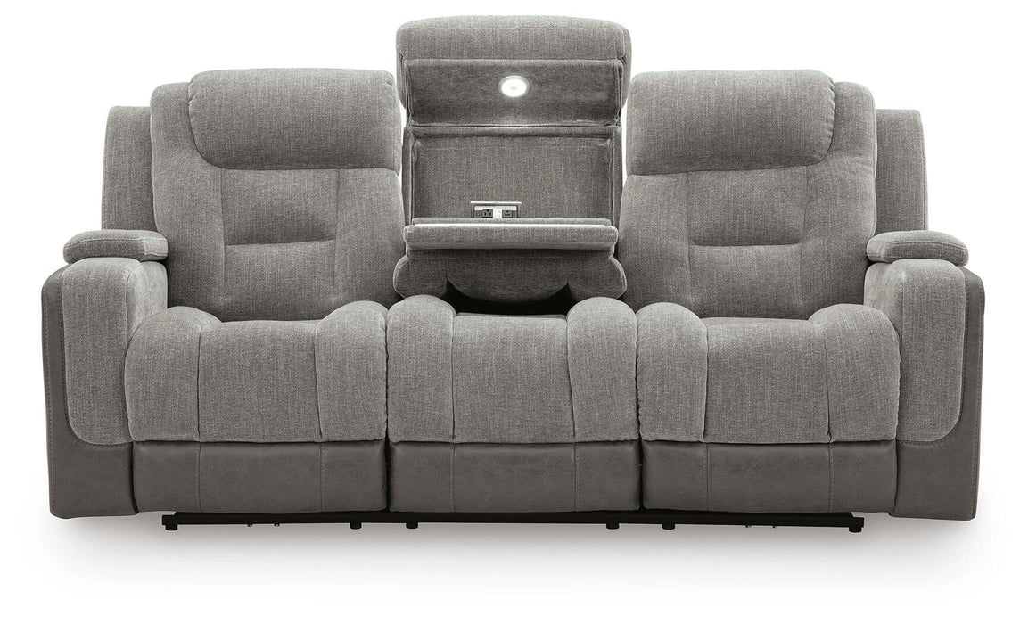 Mixed Motion - Power Reclining Sofa With Adjustable Headrest