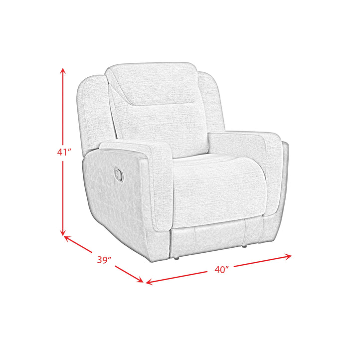 Hornet Motion Glider Recliner in Rancho Grey